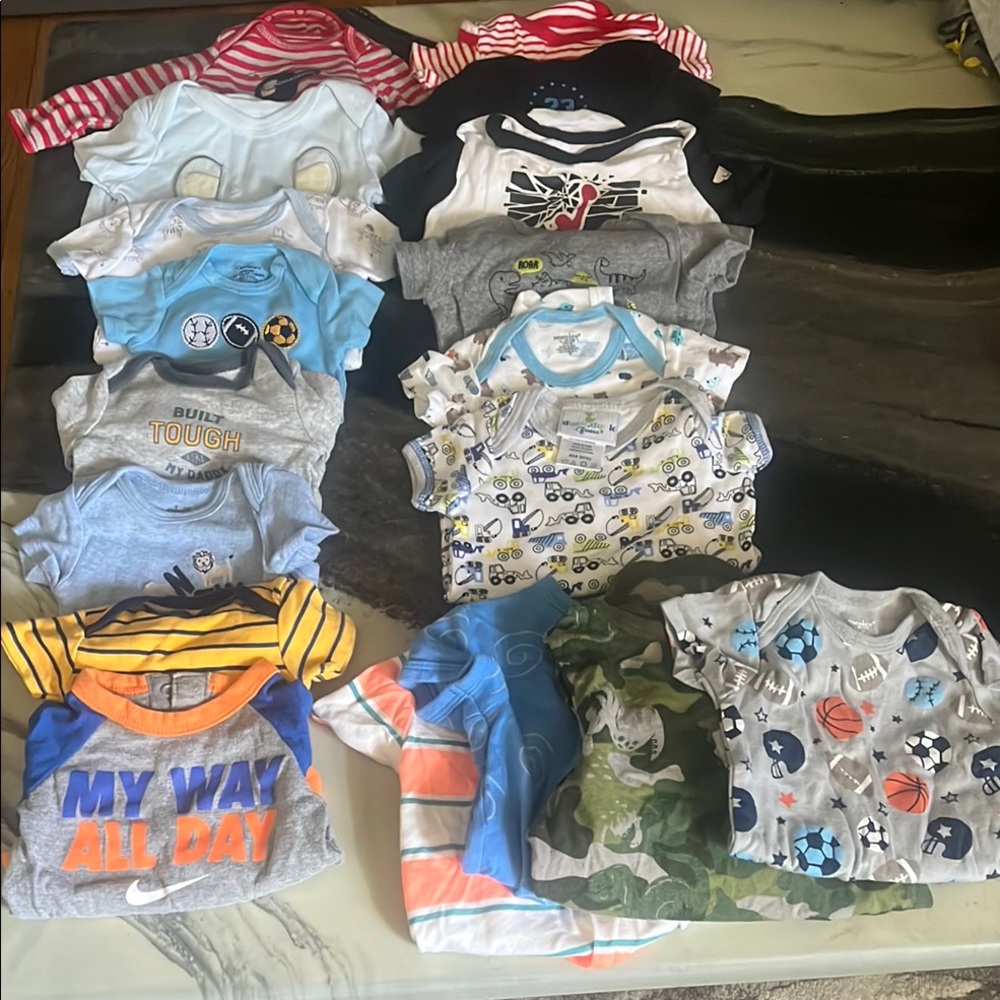 Assorted Baby Onesies Set